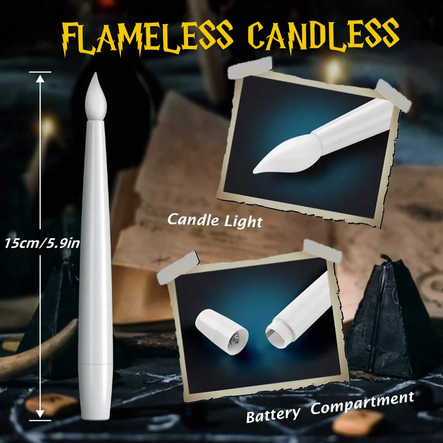 Floating Candles Magical Events Flameless Candle Decor - Image 2