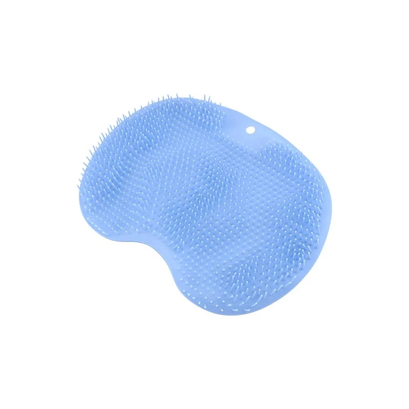 Foot Scrubber Mat Shower Cleaning and Massage Soft Pink Design - Image 2