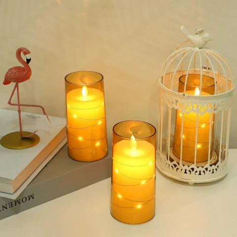 LED Flameless Candles Set Realistic Glow Home Decor and Events - Image 6