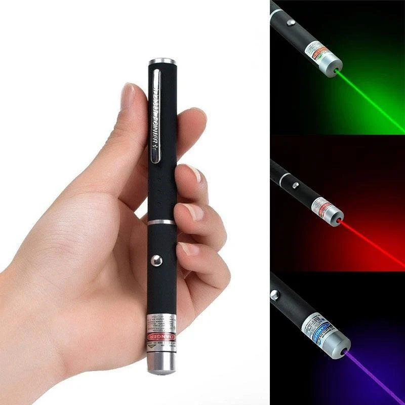 Multicolor Laser Pointer Presentations Black Metal Design - Image 2