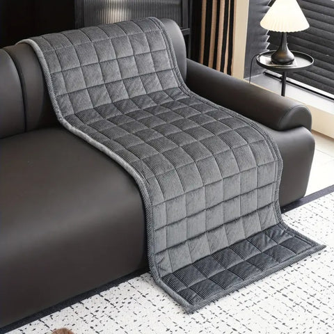 Quilted Sofa Cover Mat Modern Living Room Decor - Image 10